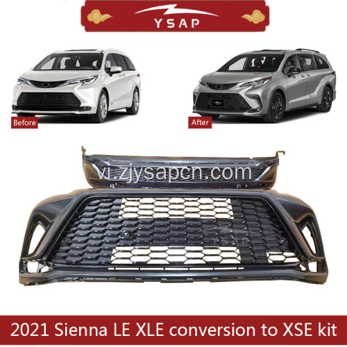 2021 Sienna le XLE Chuyển đổi sang XSE Kit